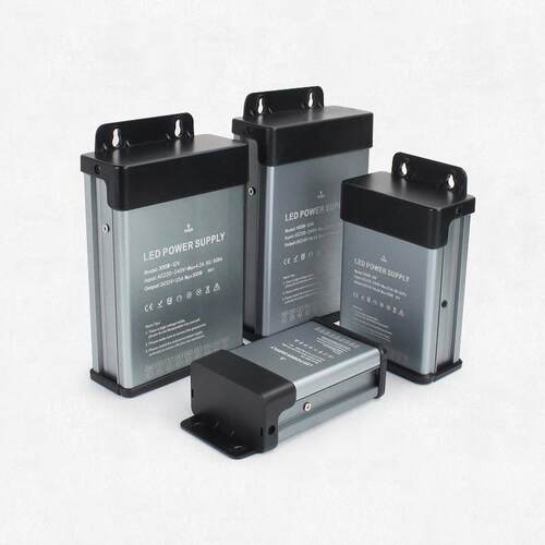 12V招牌灯箱24Vled广告灯带安防工程户外防雨开关电源变压器400W