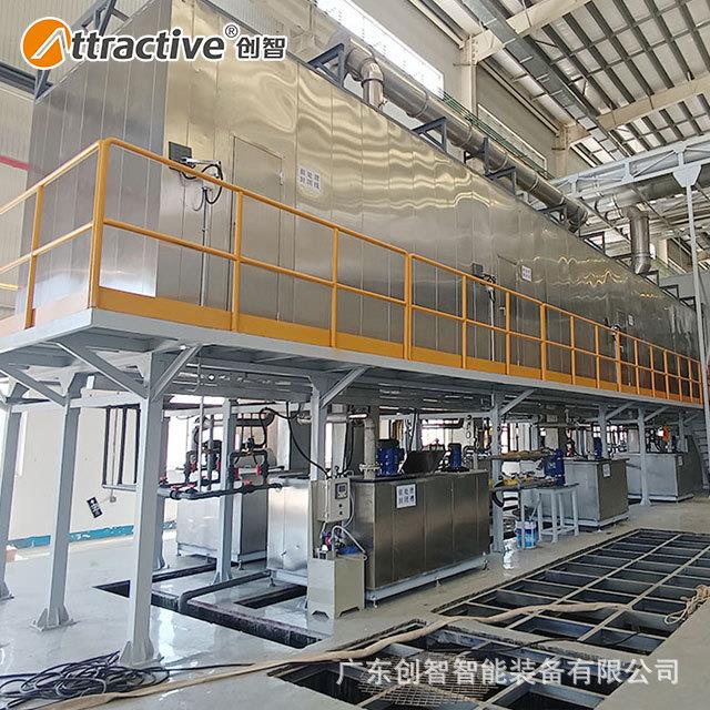 【广东创智】轮毂机器人喷涂生产设备 定制自动化涂装流水线厂家