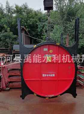 铸铁圆闸门双向闸止闸门水库铁污水处理设备启闭机ZON门P水GZ铸闸