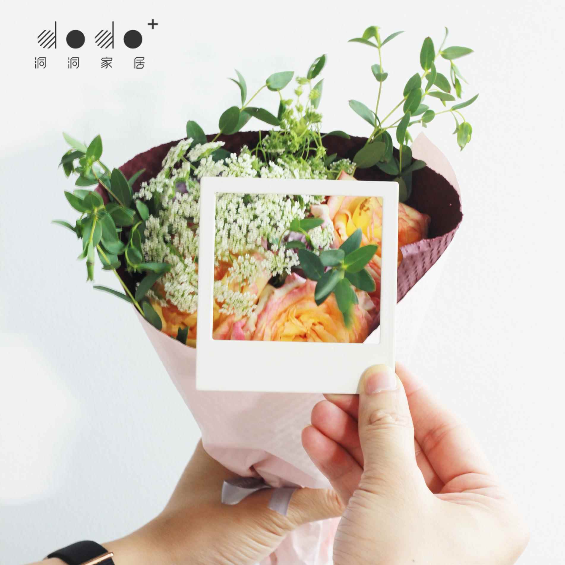 创意冰箱贴白板留言磁力贴礼品创意装饰拍立得相框磁贴