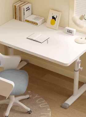 Lift up learning desk, children's home writing desk, simple