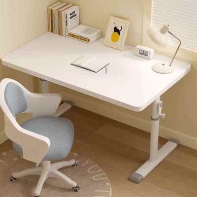 Lift up learning desk, children's home writing desk, simple
