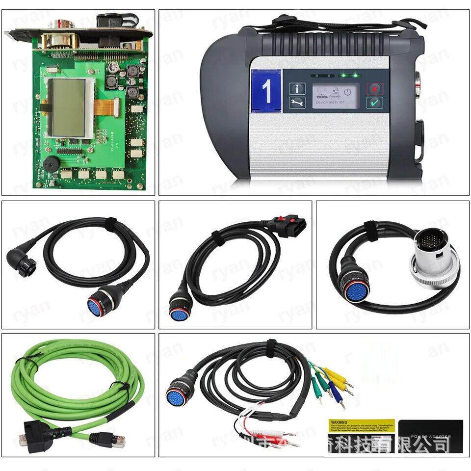 跨境热销MB SD STAR C4 PLUS WIFI DOIP奔驰汽车/卡车故障诊断仪