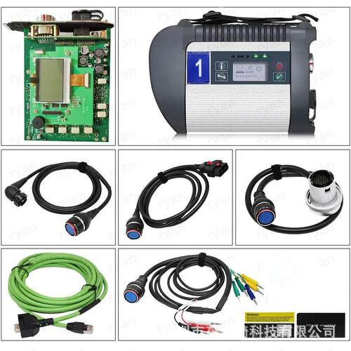 跨境热销MB SD STAR C4 PLUS WIFI DOIP奔驰汽车/卡车故障诊断仪