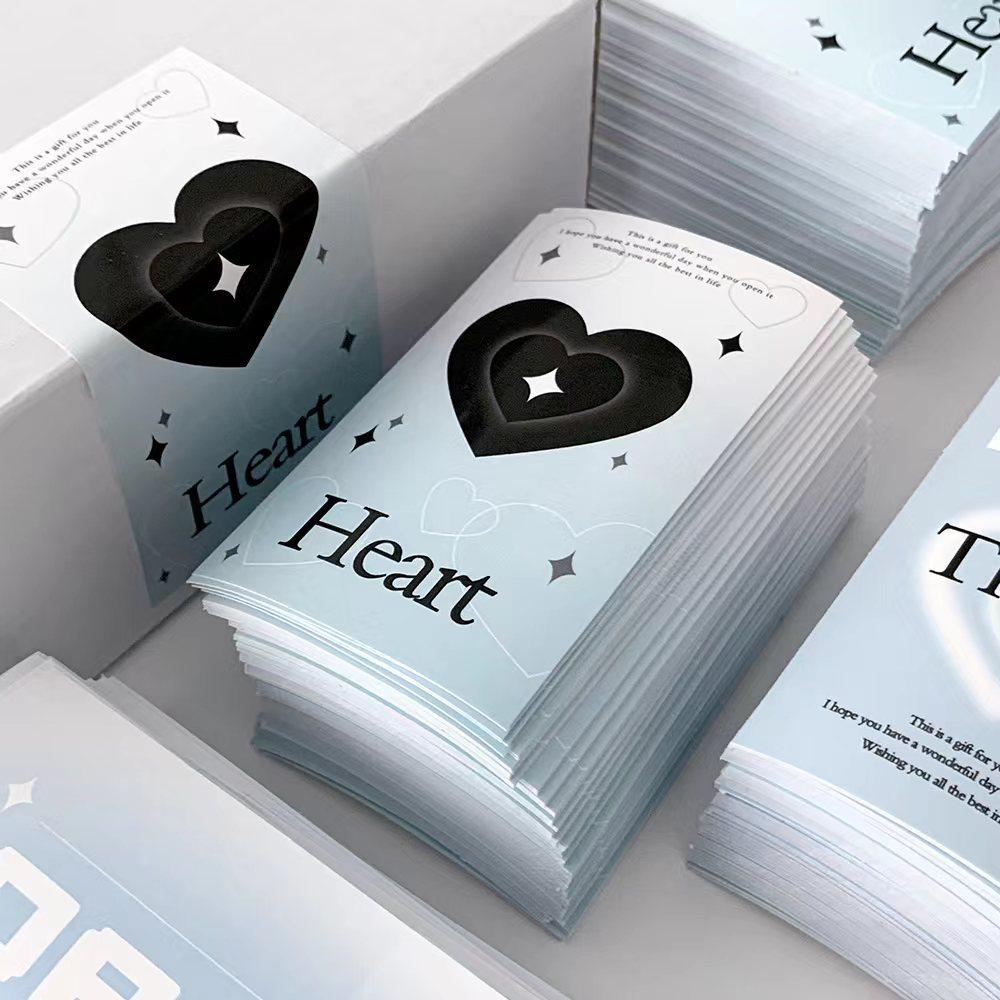 40款不重复封口贴ins简约创意手帐贴纸购物小票出卡派对装饰贴画