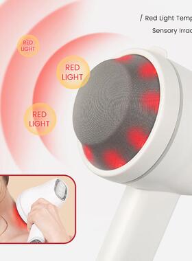 Electric Vibration Massager For Body Red Light Neck Leg Mass