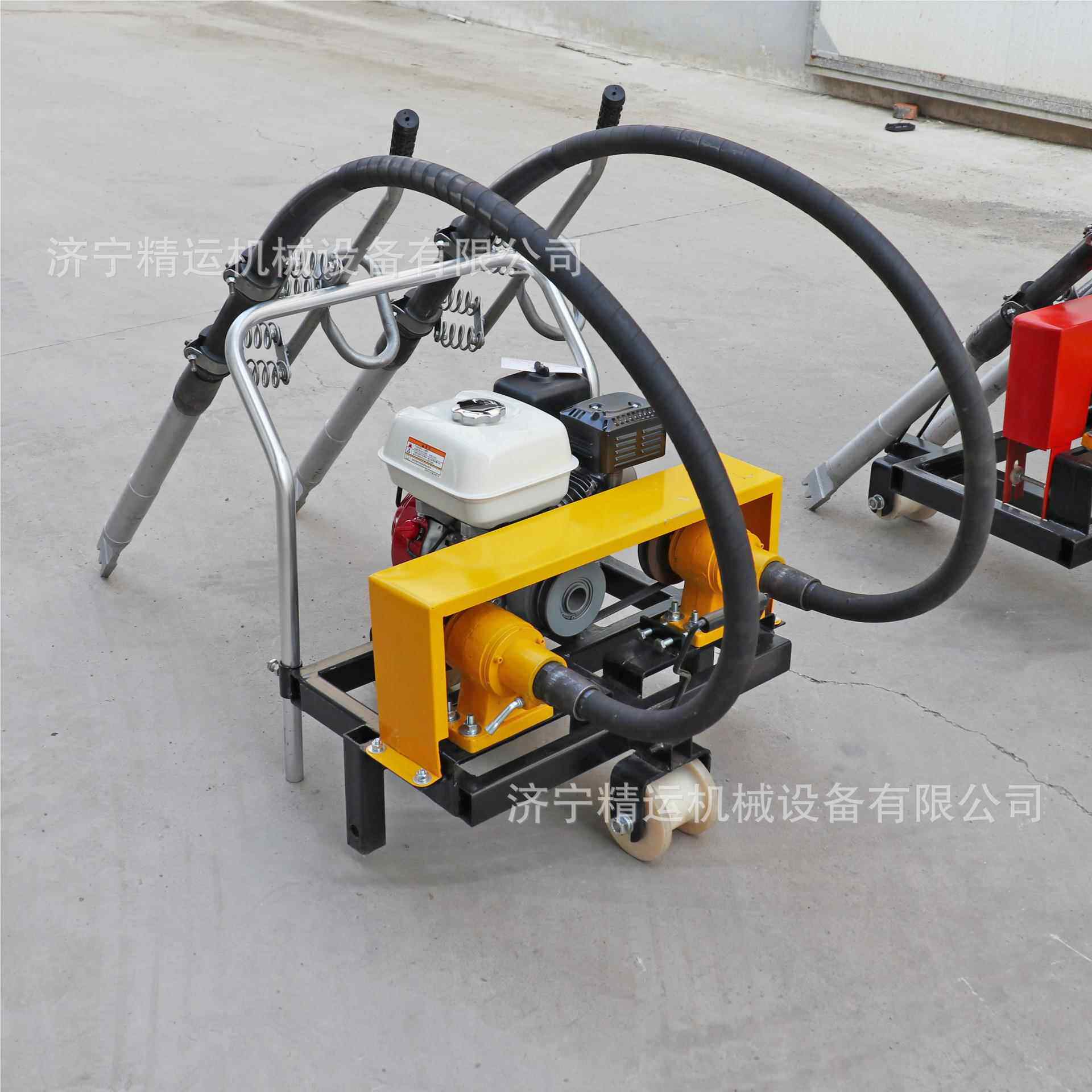 双一头内捣燃固铁路用拖两轴铁路石砟振动机镐ND-4.2X2软轴捣固镐