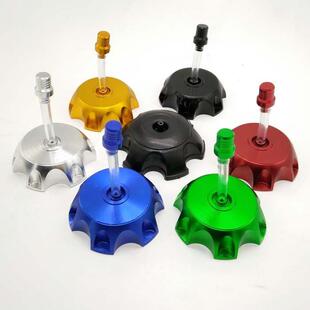 越野摩托车CQR250海陵MX6M4贵尊沙漠王油箱盖 铝合金油箱盖子