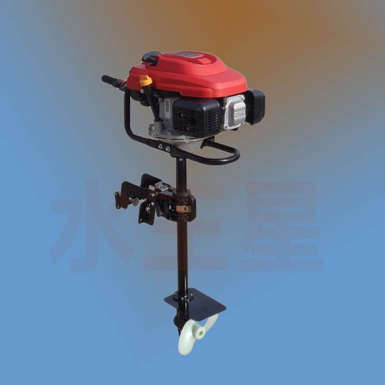 渔船发动机配件汽油推进器船用螺旋桨尾挂机四冲程挂桨机厂家