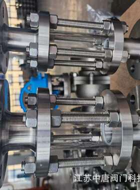 HGS07-126钛材法兰视盅 不锈钢玻璃管视盅视镜 抛光管道视盅