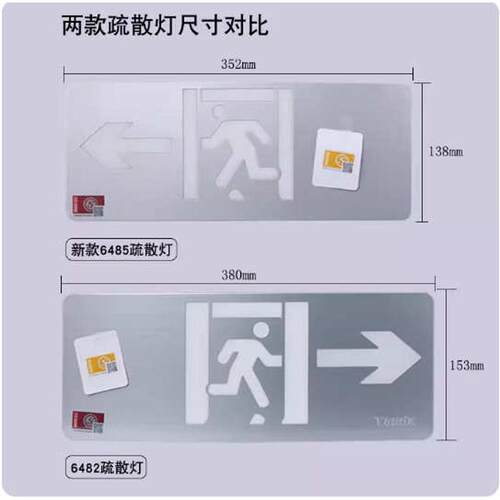 泰和安TS-BLJC-1LROE II 1W-6485智能编码疏散指示灯集中电源36V