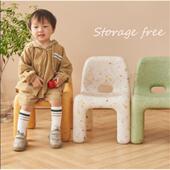 北欧环保塑料儿童椅 ins网红幼儿园宝宝桌椅设计师靠背户外小板凳