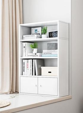 飘窗上收无品牌/纳柜书架女生家窗储台物柜窗用台阳台放的小书柜