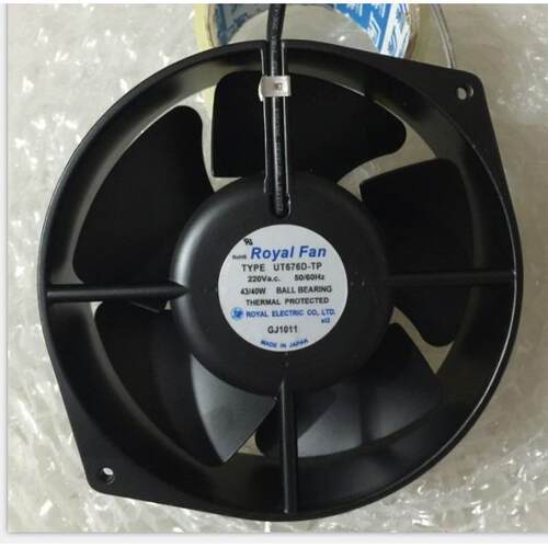 原装ROYALFANUT676D-TP220V37/34W铝框散热风扇17cm
