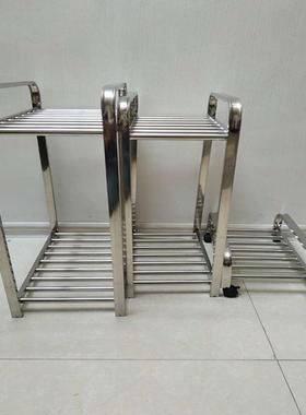 电脑主机架托架不锈钢物带轮机架MCB移动置机箱架键架机主箱托盘