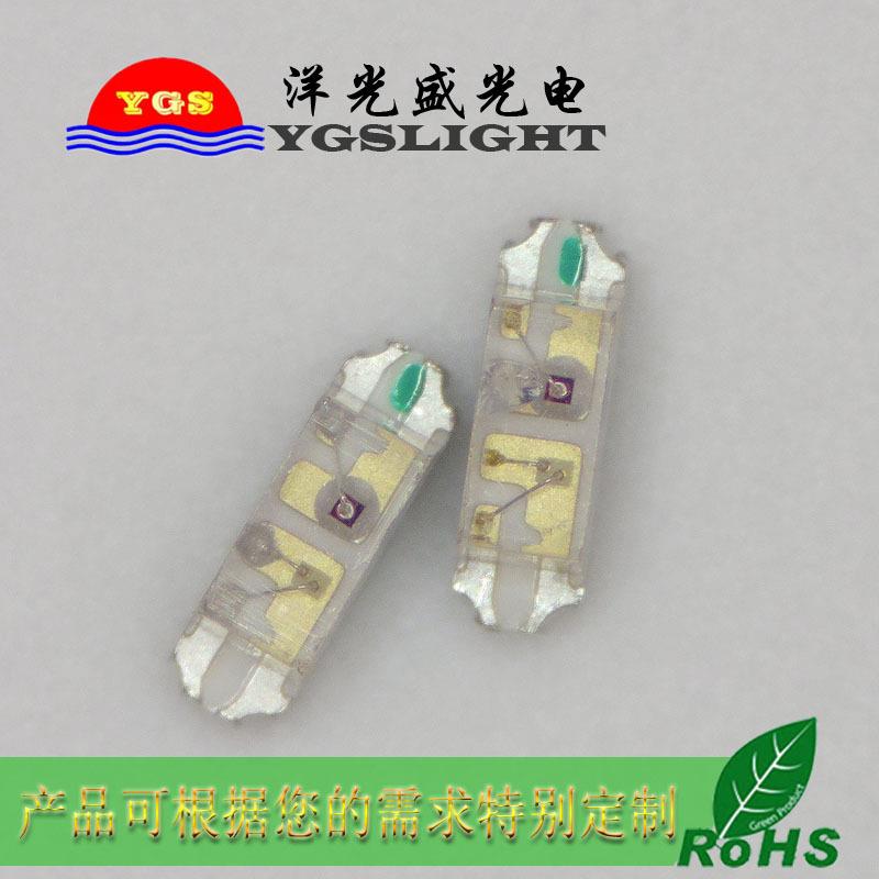 l0802红翠ed8侧发光0805红蓝双色红黄双色翠绿红双色绿002灯珠