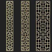 东阳花雕仿古985木门窗实木花格窗镂空吊顶背隔断中式 屏风玄关景