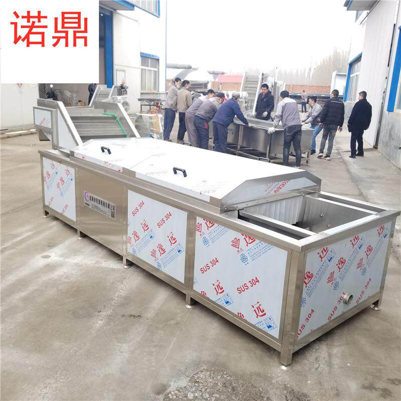 小鱿鱼蒸煮设备 腌制卤制品加工机器厂家 大型蒸煮机 诺鼎机械