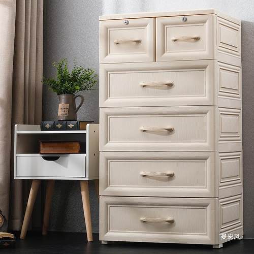 多NDZ层欧式抽柜屉式收塑纳柜料儿童衣宝宝储柜子物柜整理箱五斗