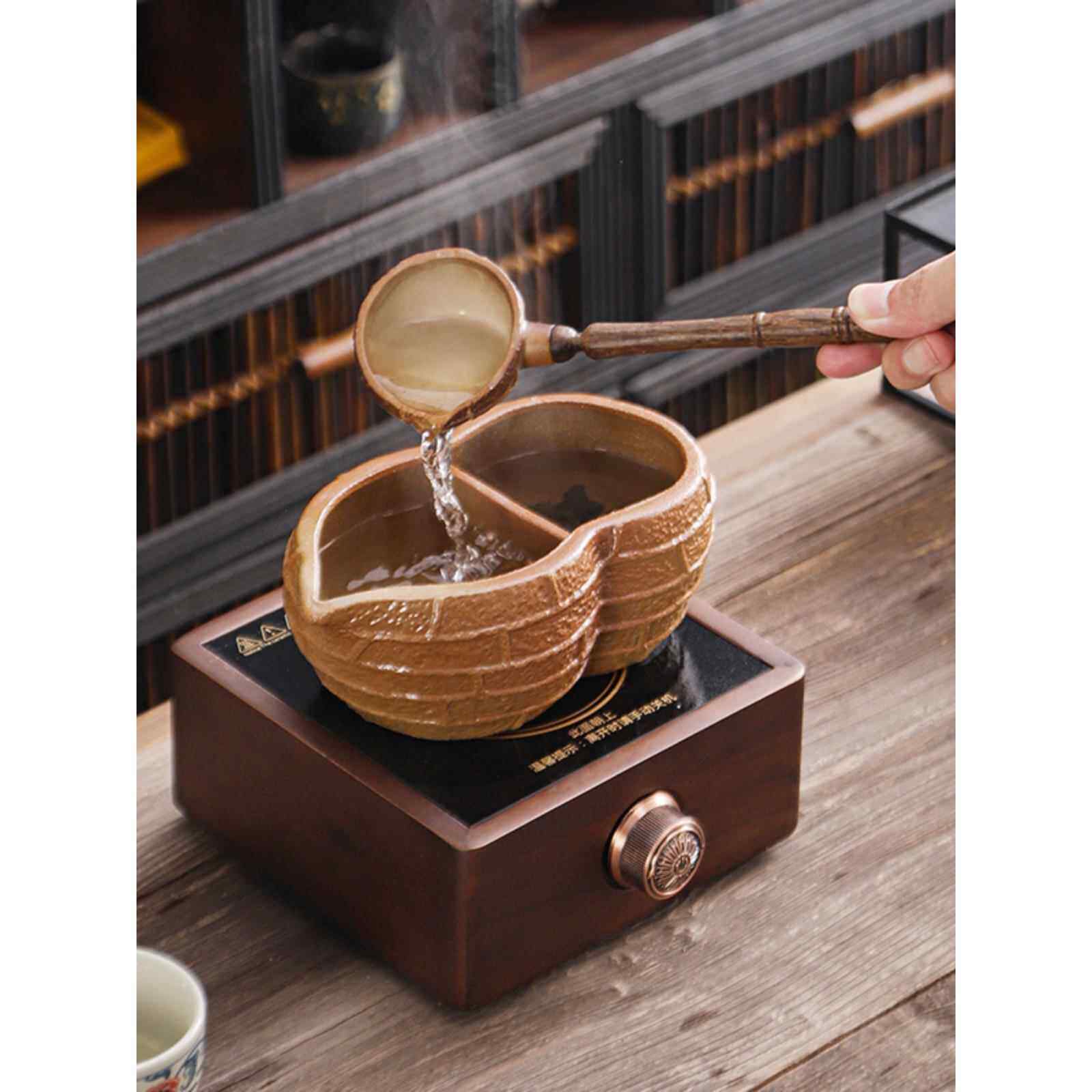 珍轩阁古组合壶茶新茶壶围炉茶壶电陶瓷炉茶碗陶锅砂锅