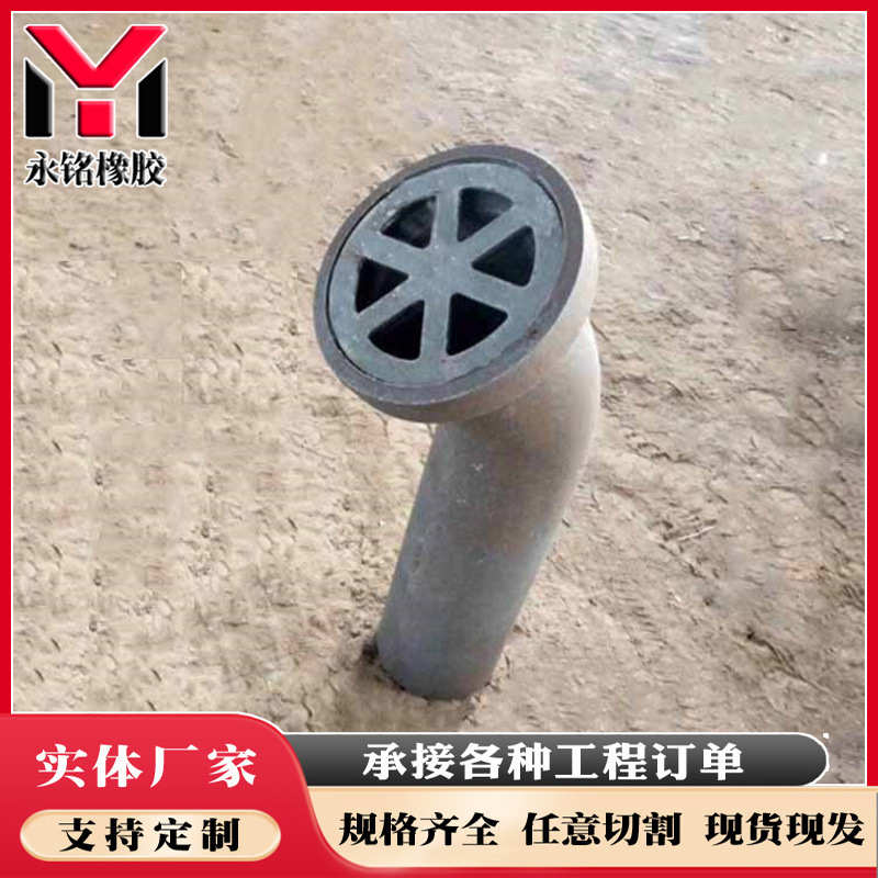 桥梁铸铁矩形泄水管桥面泄水管铸铁泄水管圆形篦子桥面泄水管