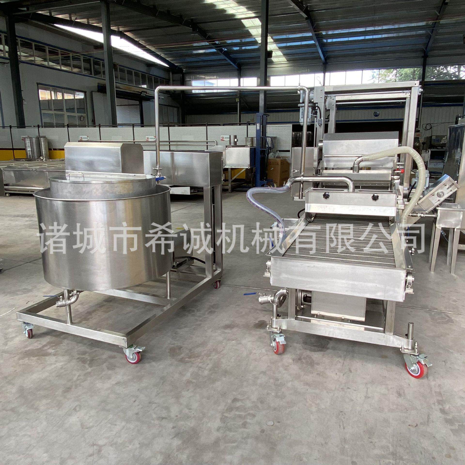 小型高温油炸机 银鱼小虾加工生产设备 连续性快速油炸生产线