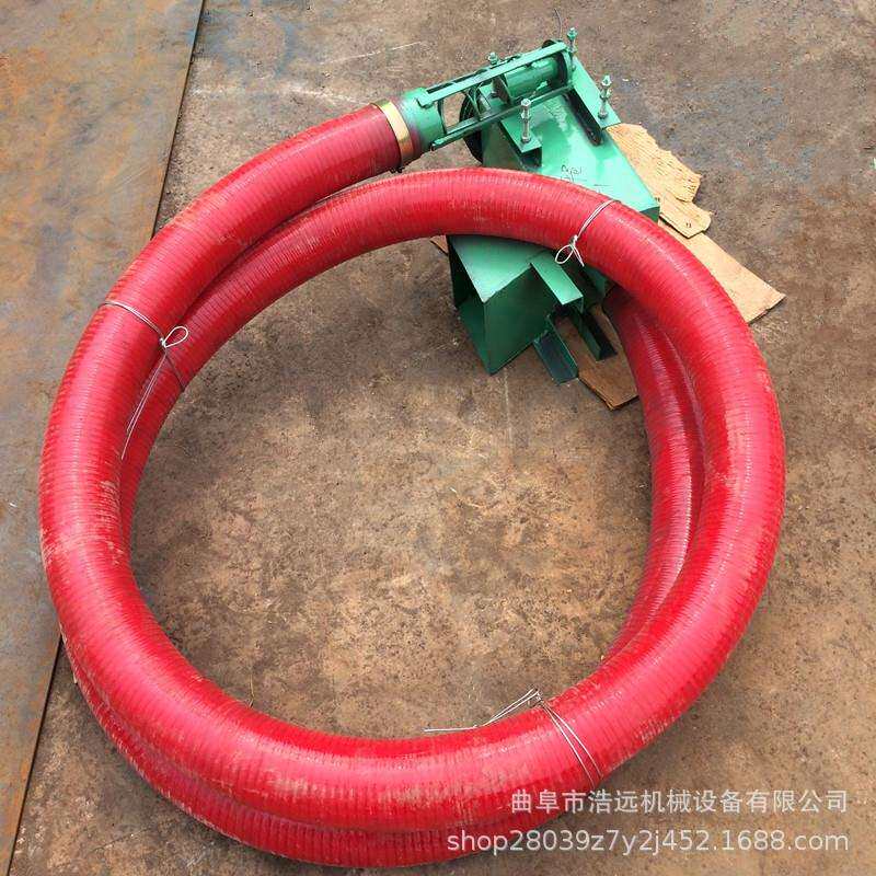 220v家用小型软管抽料机牛筋软管自动化抽粮机面粉吸粮机