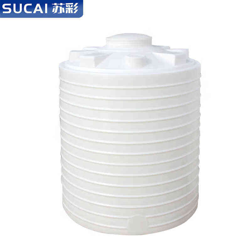 苏彩塑料水塔储水罐储罐储水桶滚塑水箱牛筋蓄水桶2000L