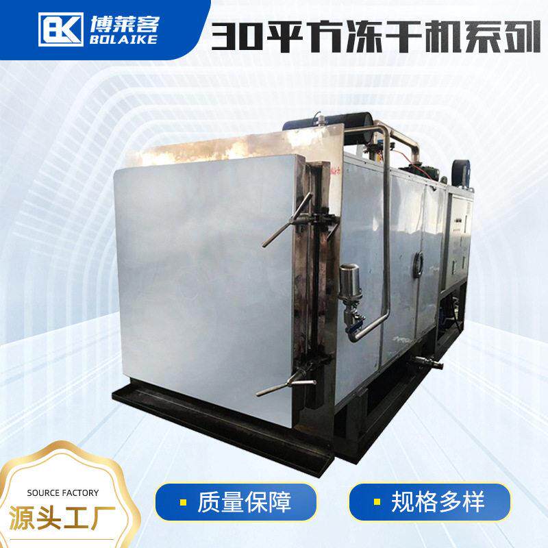 300千克中型真空冷冻干燥机奶制品蜂蜜冻干机蔬菜水果真空冻干机