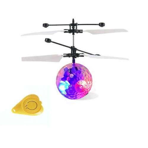 Colorful Anti-collision Flying Helicopter Magic Hand UFO Bal