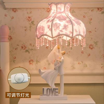 正品创意漫闺温馨欧式蜜结婚礼物新床婚庆浪台灯现代婚房卧室头灯