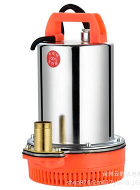 直流潜水泵电瓶车抽水机小型电动家用农田灌溉12V24V48V60V72