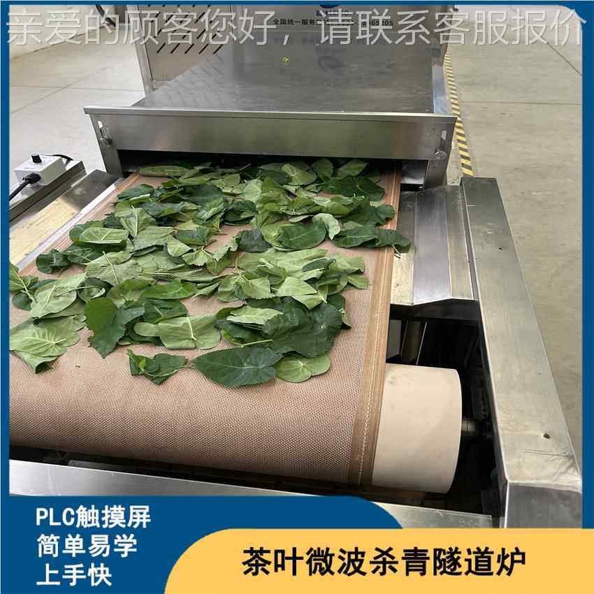 790不变形不变色速构树叶微烘干隧道炉子 隧道式叶快干波燥机