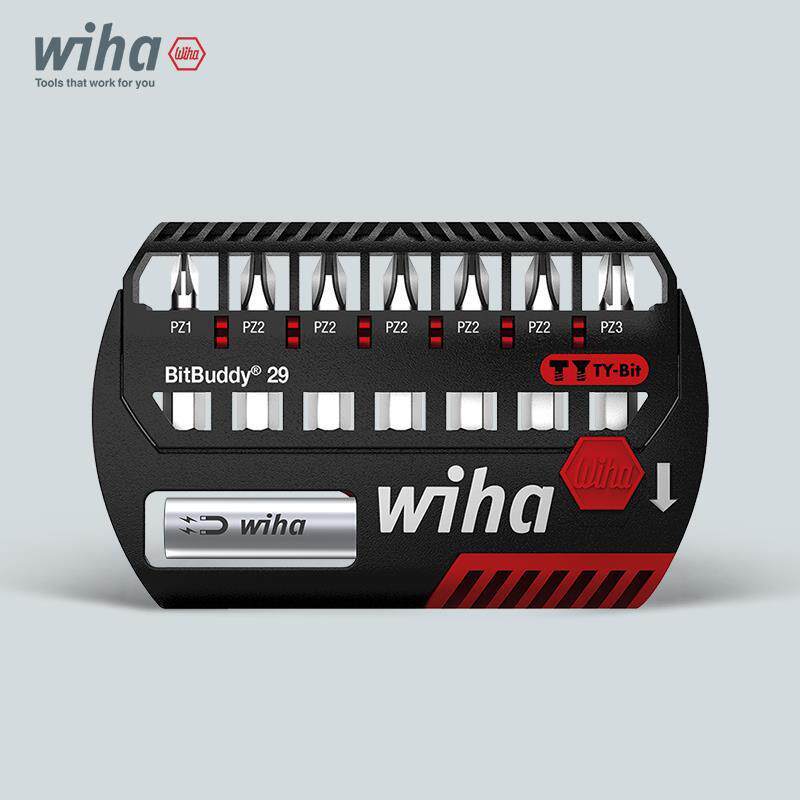 wiha威汉德国29mmTY型手动电动冲击钻十字米字等批头匣批手套装