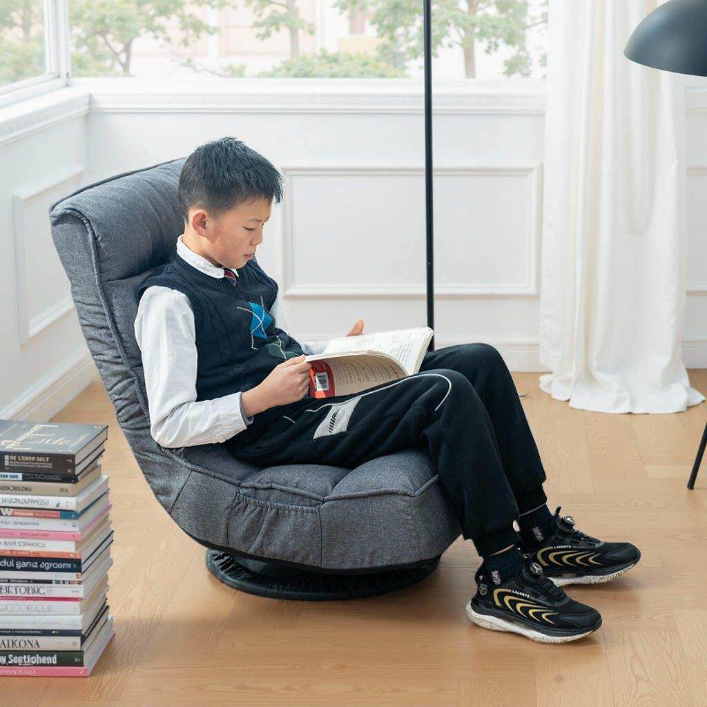 阅读角儿童沙发儿童房折叠懒人沙发读书角布置小凳子小孩靠背座椅