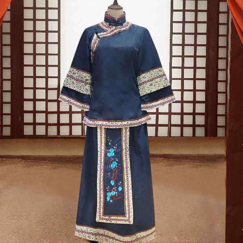 正品清朝古装小姐百姓丫环民国风秀服少奶奶式中女伴娘喜娘禾演出