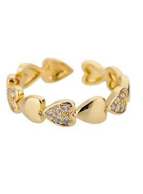 Vintage Daisy Rings For Women Cute Flower Ring Adjustable