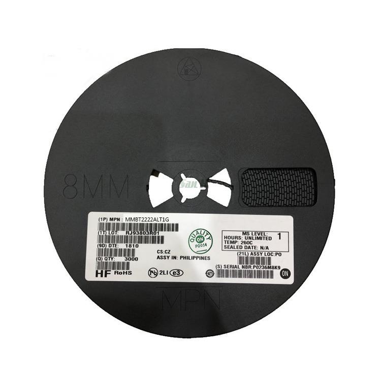MMBT2222ALT1G 丝印1P ON SOT-23-3 贴片三极管 一盘3000只=144元