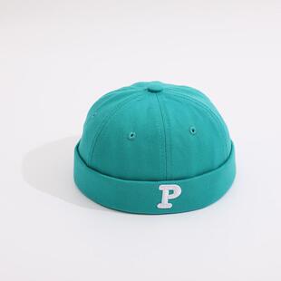 儿童帽子春秋款男童洋气地主帽宝宝雅痞帽一岁女童夏季薄款瓜皮帽