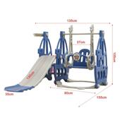 儿童室内家庭秋千滑滑梯组合宝宝室内家用小型组合玩具儿童滑滑梯