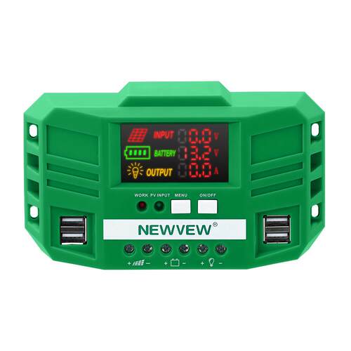 12V24V全自动通用型光伏板充电控制调节器太阳能控制器