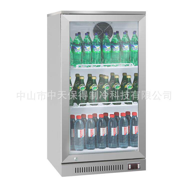 吧台式啤酒柜商用不锈钢冷藏展示柜饮料冷柜酒吧拉门冰箱