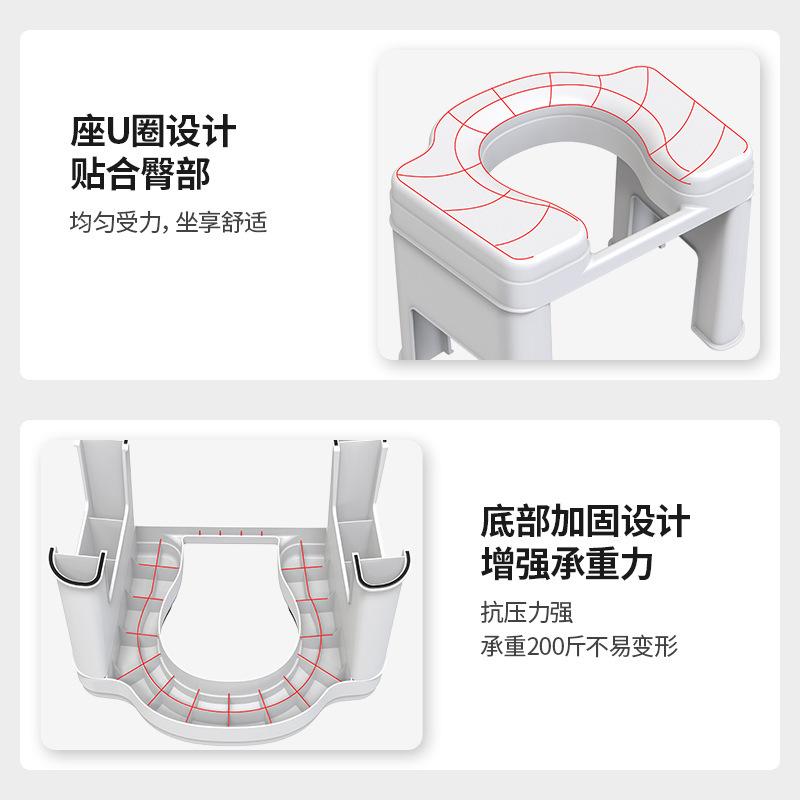 坐便器蹲厕神器马桶简易蹲便器