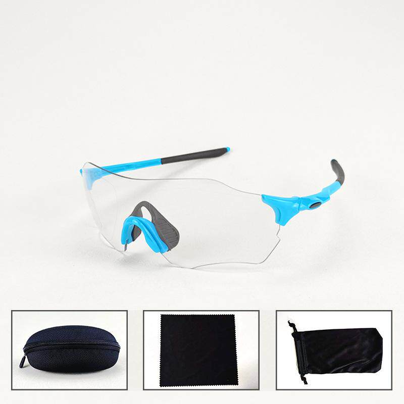 日夜两用专业自行车变色骑行眼镜跑步公路车登山马拉松防风护目镜