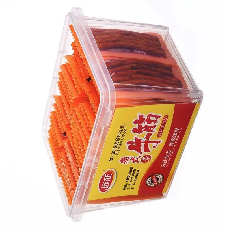 现货远征老式素牛筋整盒50包单包20克儿时回忆零食辣条即食品