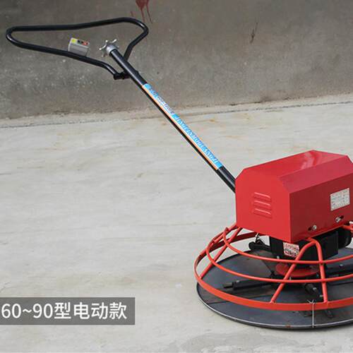 混凝土路面电动抹光机生产厂家手扶式混凝土水泥收光机价格