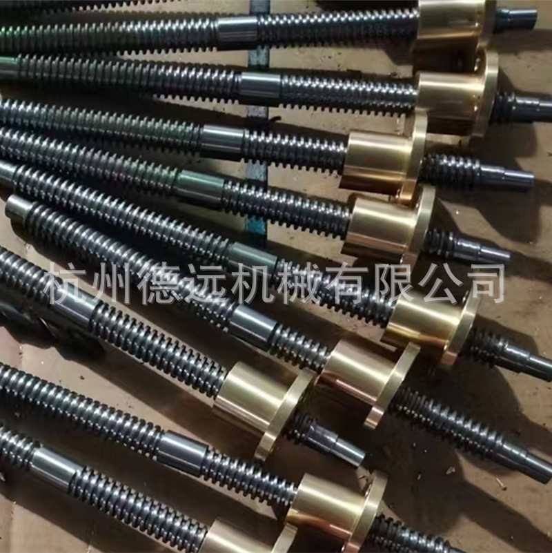 swl螺母起右旋订304套装左杆往复丝丝丝杆一件 不锈钢梯形多头杆