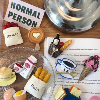 Resin Craft Fridge Magnet 3D Creative Magnetic Sticker Simul