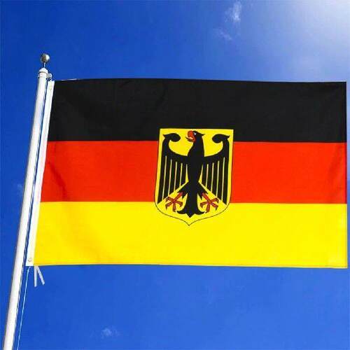 Germany National Emblem Flag Polyester German Deutschland