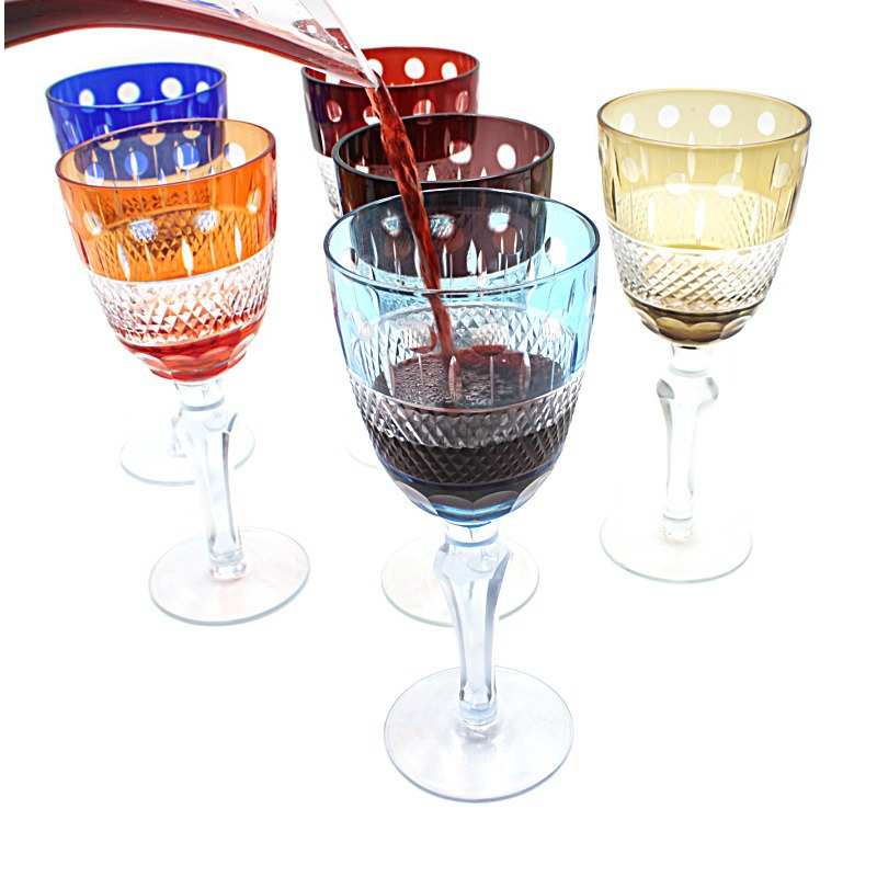 水晶玻璃高脚杯香槟杯红酒杯葡萄酒杯果汁杯欧式风格家用装饰礼品